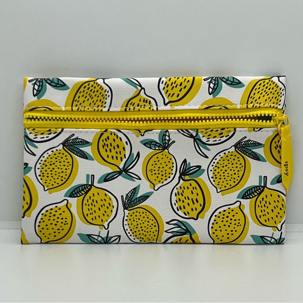 IPSY Lemon Cosmetics Bag 3/$15